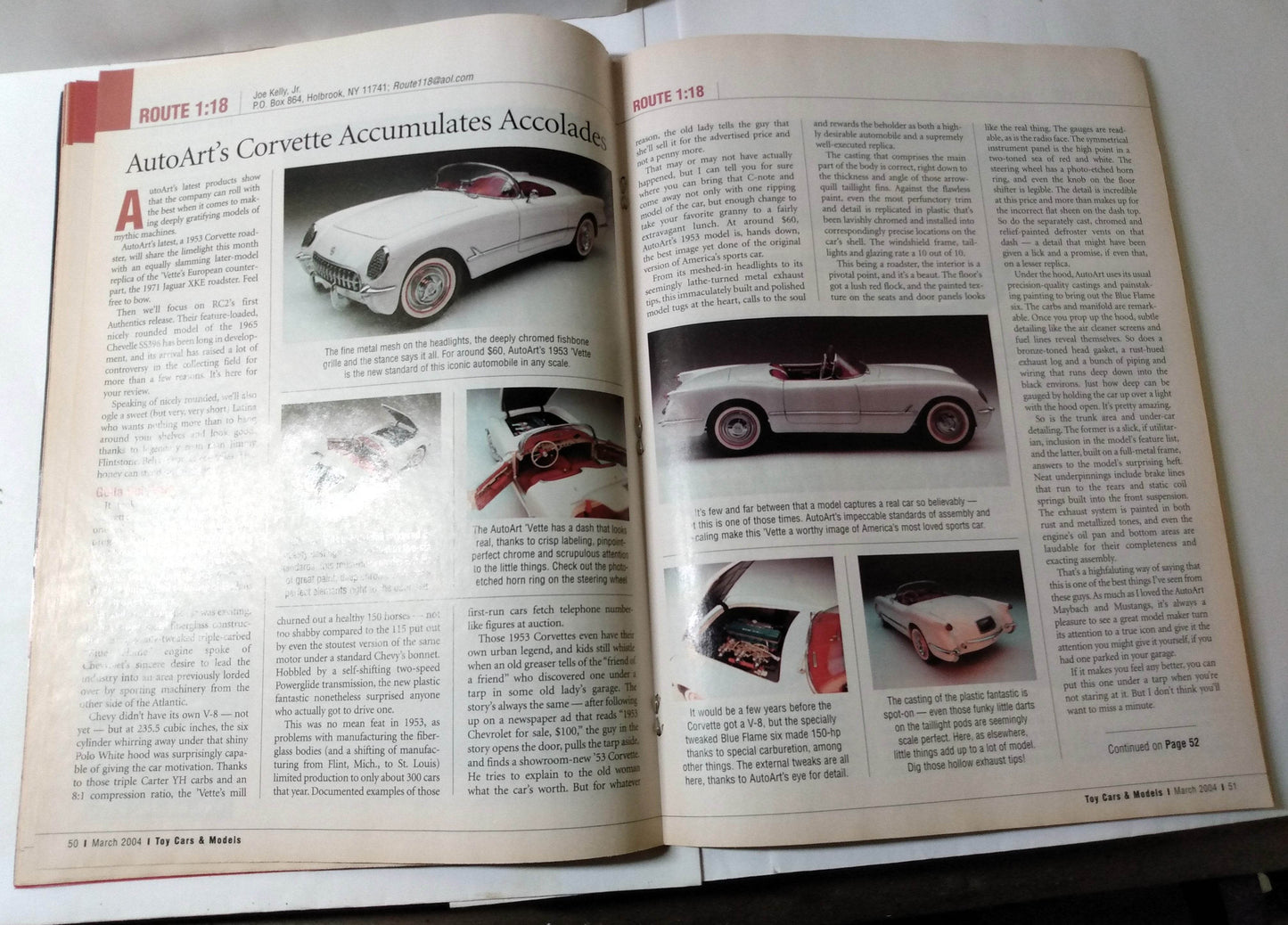 Toy Cars & Models Magazine March 2004 Monogram Hot Wheels Slot Cars - TulipStuff