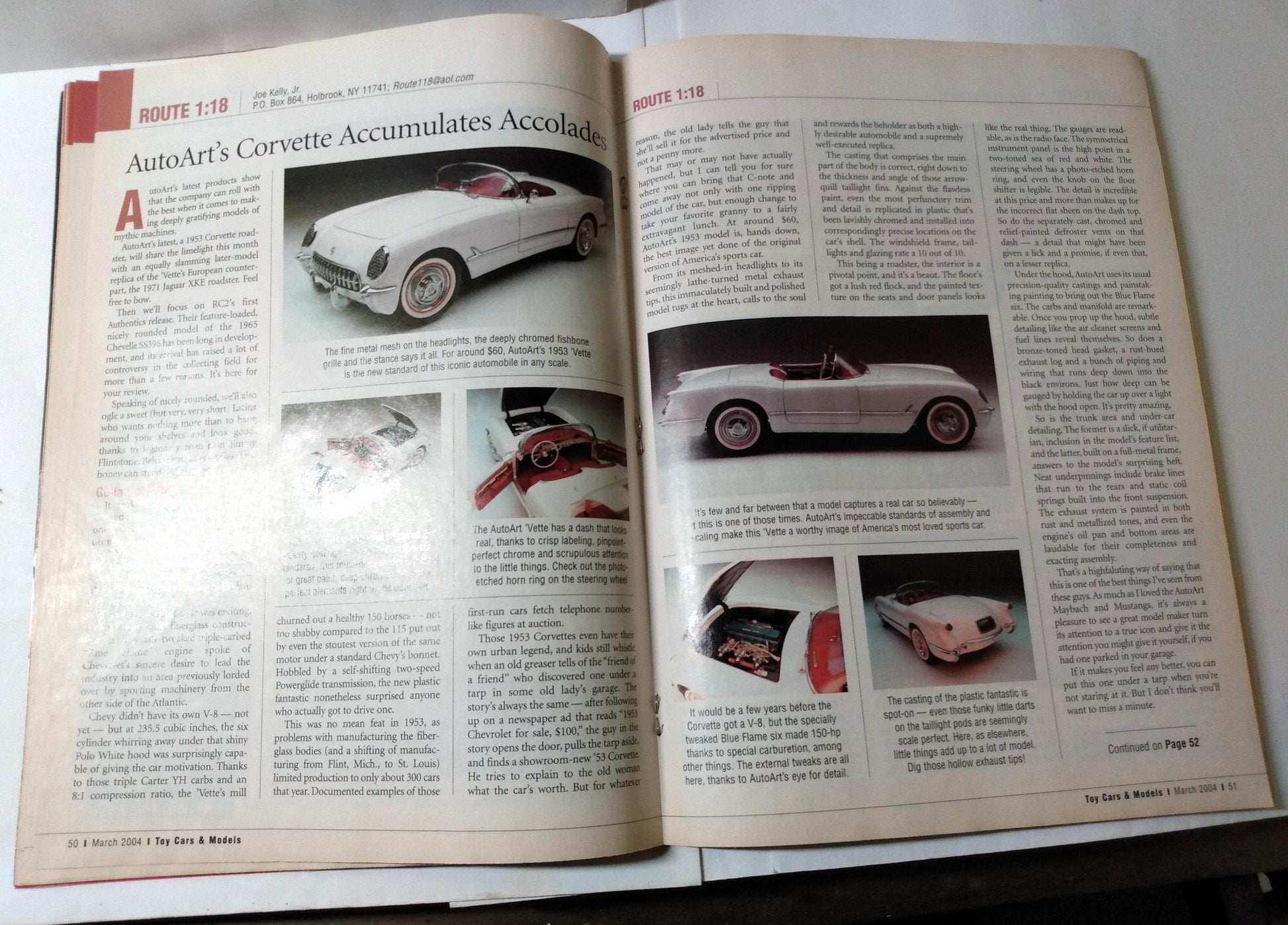 Toy Cars & Models Magazine March 2004 Monogram Hot Wheels Slot Cars - TulipStuff