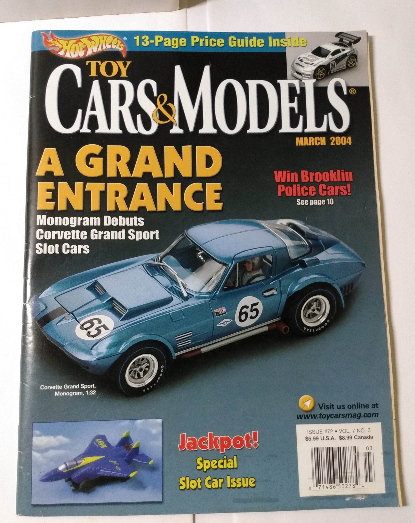 Toy Cars & Models Magazine March 2004 Monogram Hot Wheels Slot Cars - TulipStuff