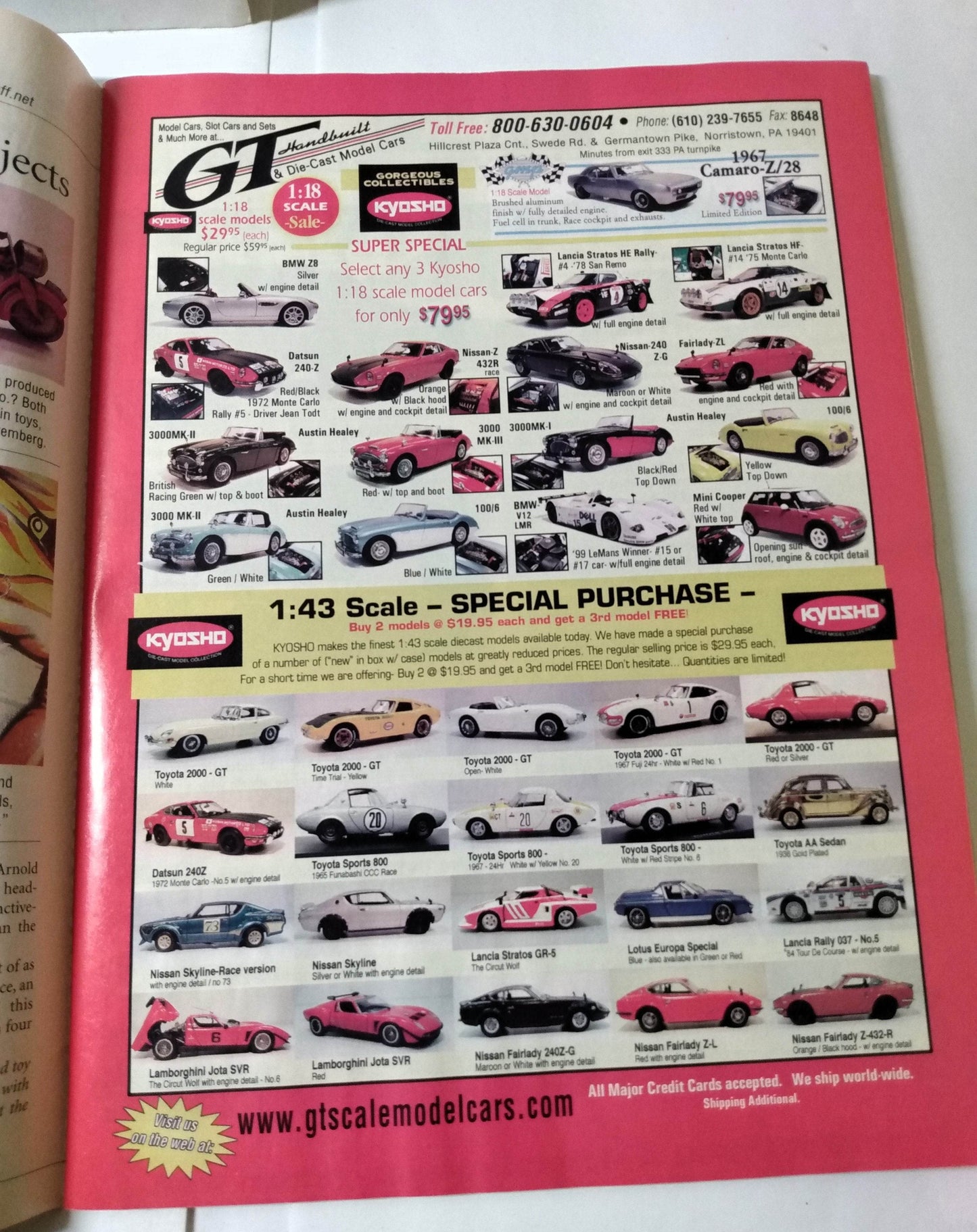 Toy Cars & Models Magazine March 2004 Monogram Hot Wheels Slot Cars - TulipStuff