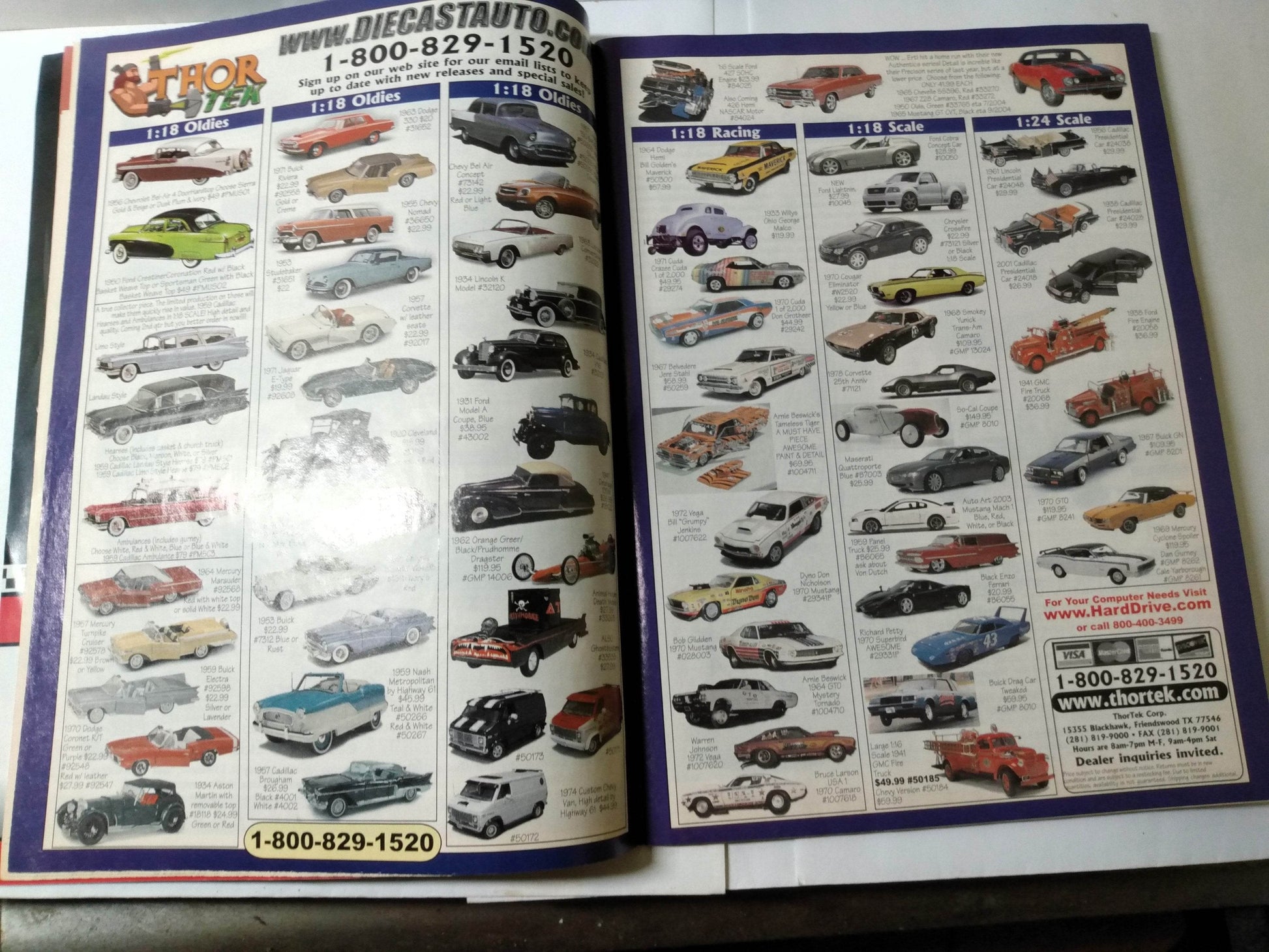 Toy Cars & Models Magazine March 2004 Monogram Hot Wheels Slot Cars - TulipStuff