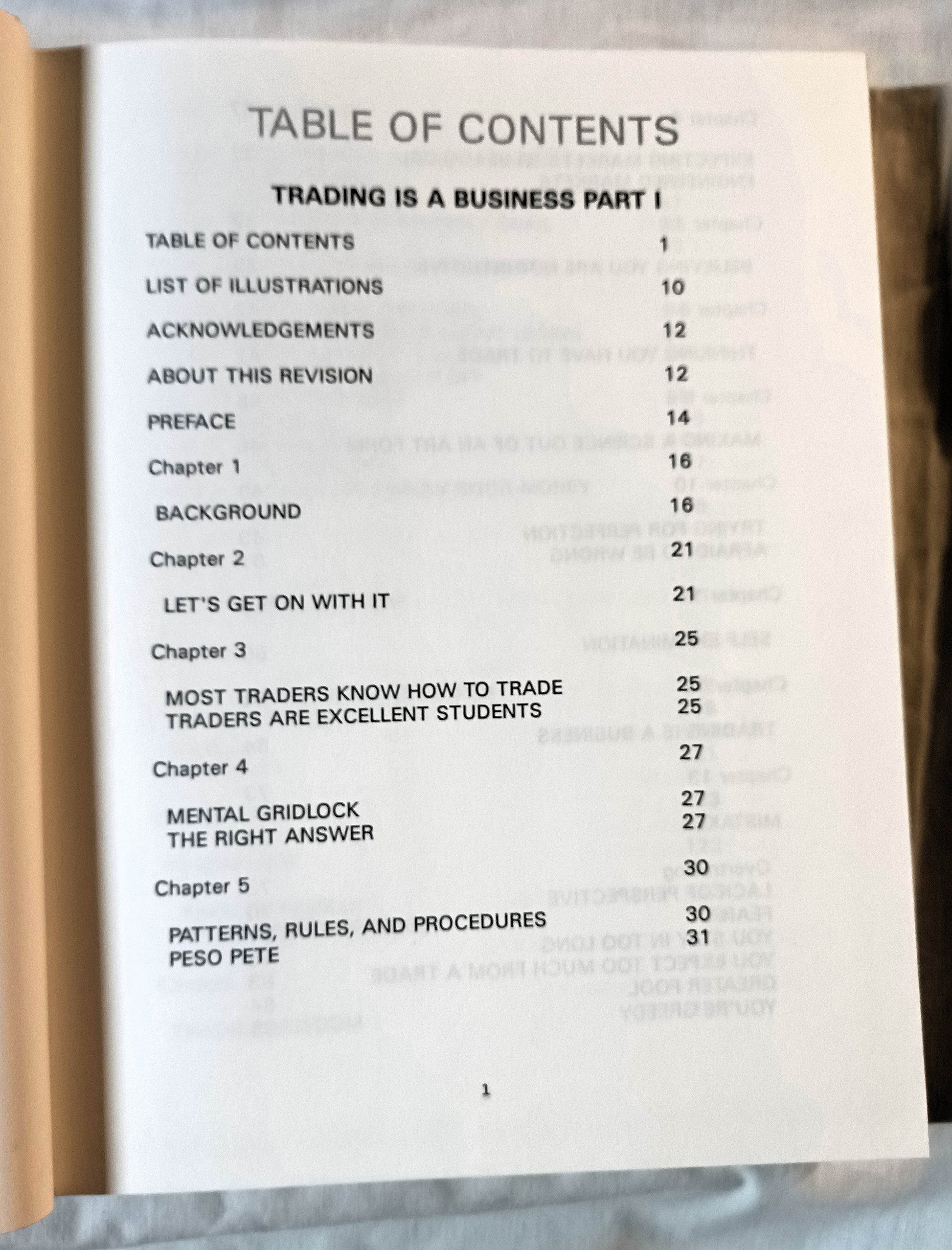 Trading Is A Business Joe Ross Ross Trading Hardcover 1993 - TulipStuff