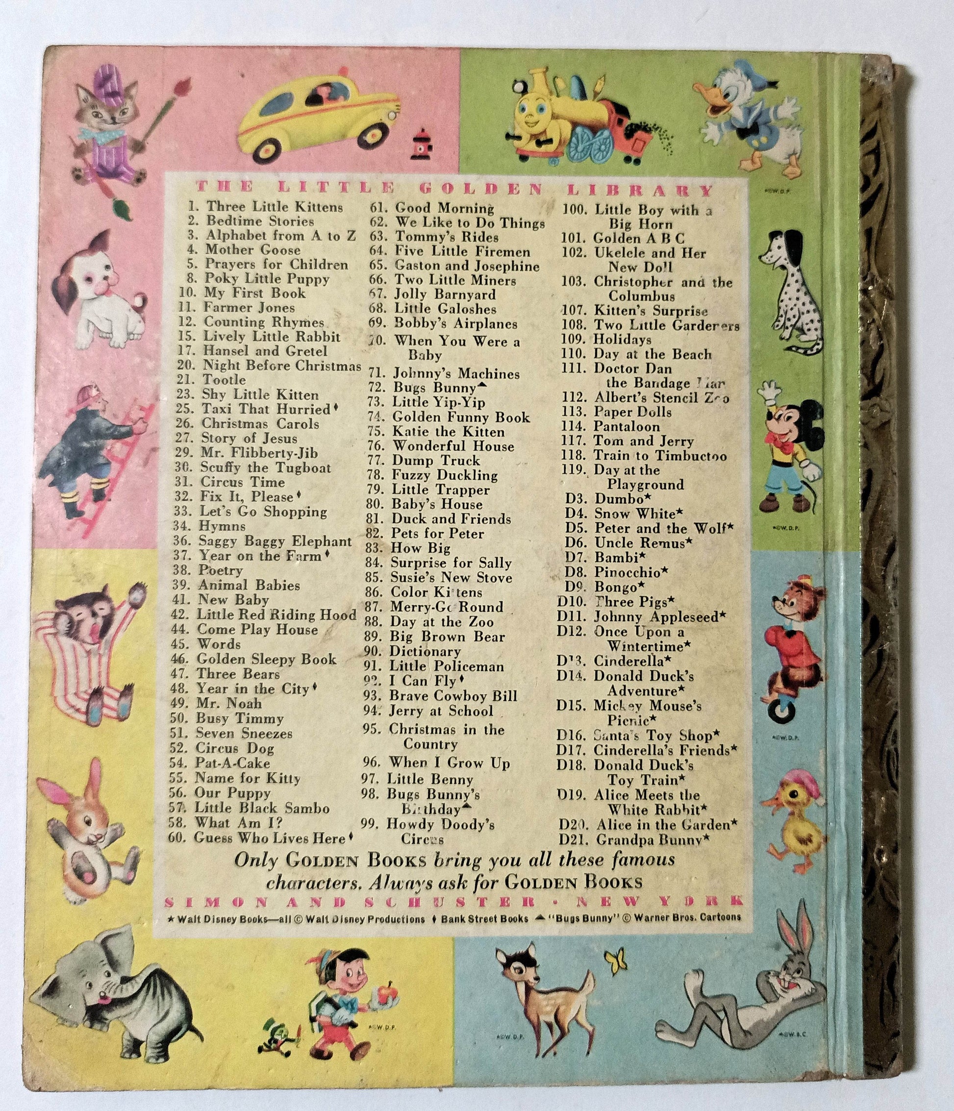 The Train To Timbuctoo Margaret Wise Brown Little Golden Book 1951 - TulipStuff