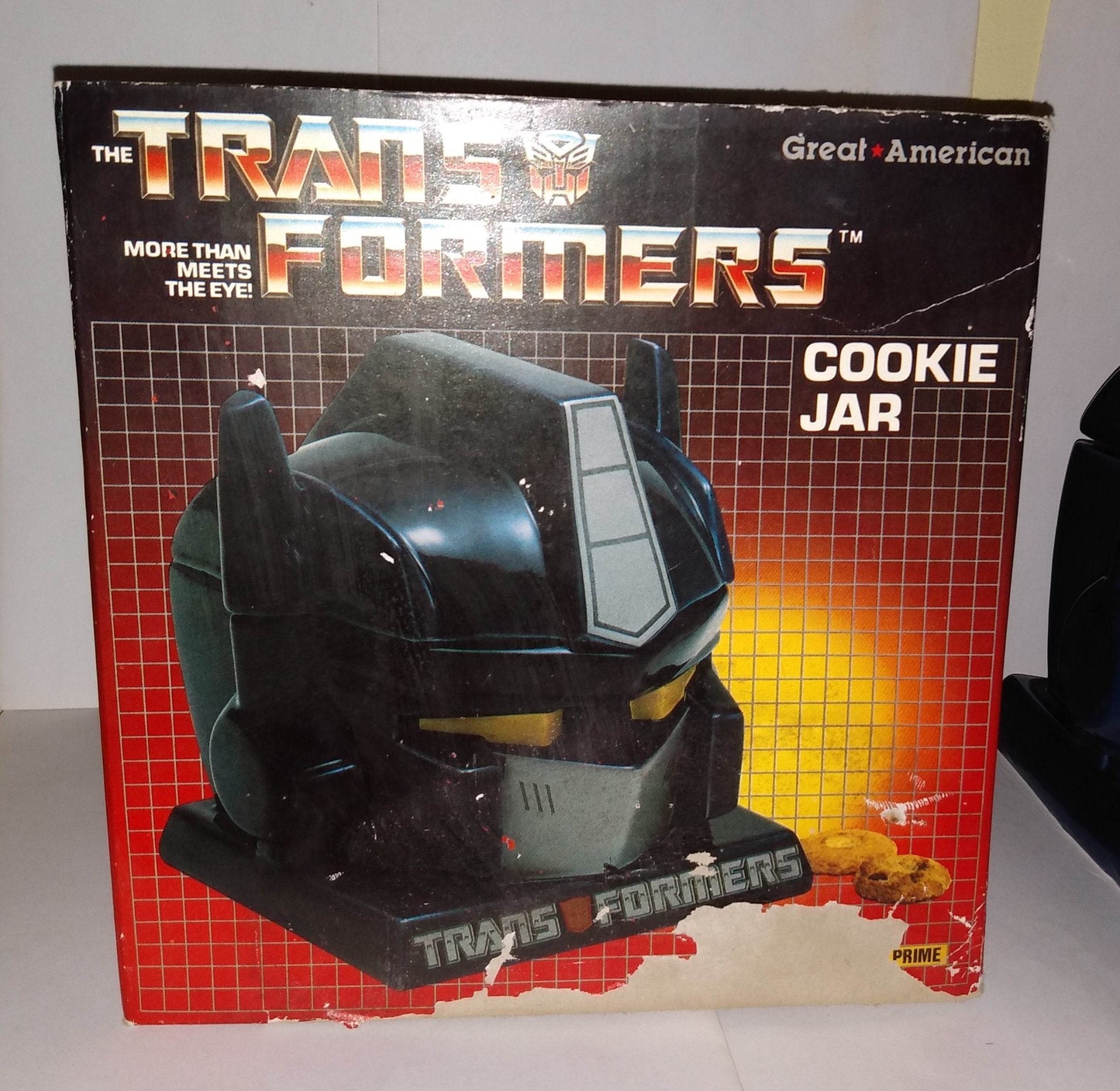 1985 Transformers G1 Optimus Prime Cookie Jar Great American Housewares - TulipStuff