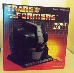 1985 Transformers G1 Optimus Prime Cookie Jar Great American Housewares - TulipStuff