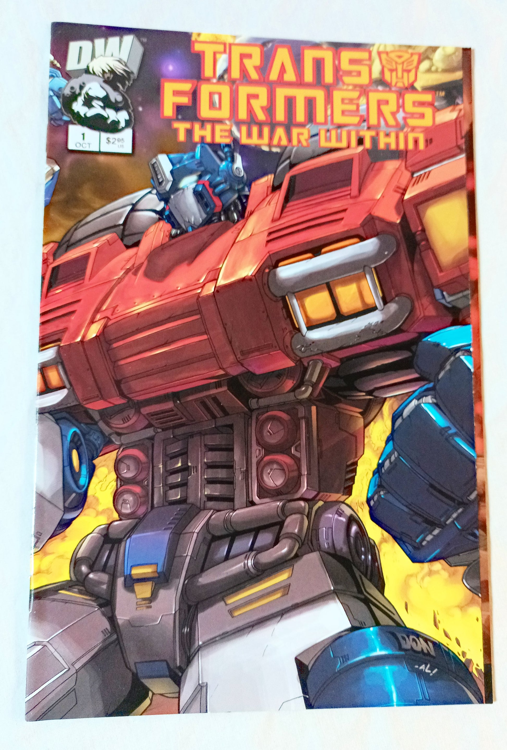 Transformers The War Within Issue 1 October 2002 Dreamwave - TulipStuff