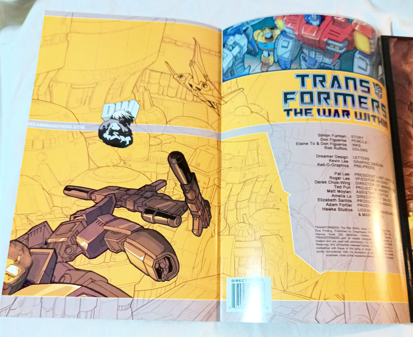 Transformers The War Within Issue 1 October 2002 Dreamwave - TulipStuff