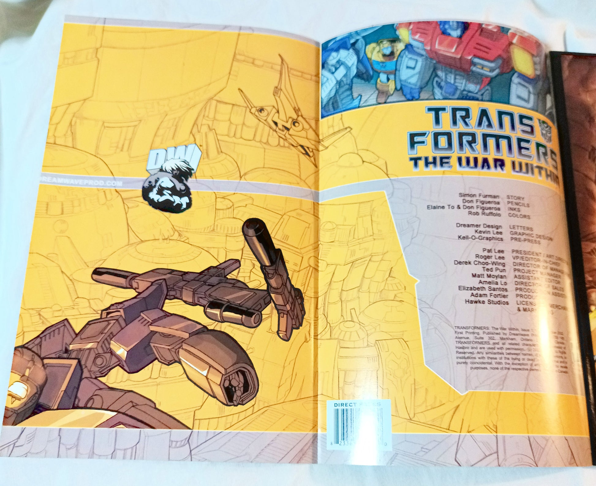 Transformers The War Within Issue 1 October 2002 Dreamwave - TulipStuff