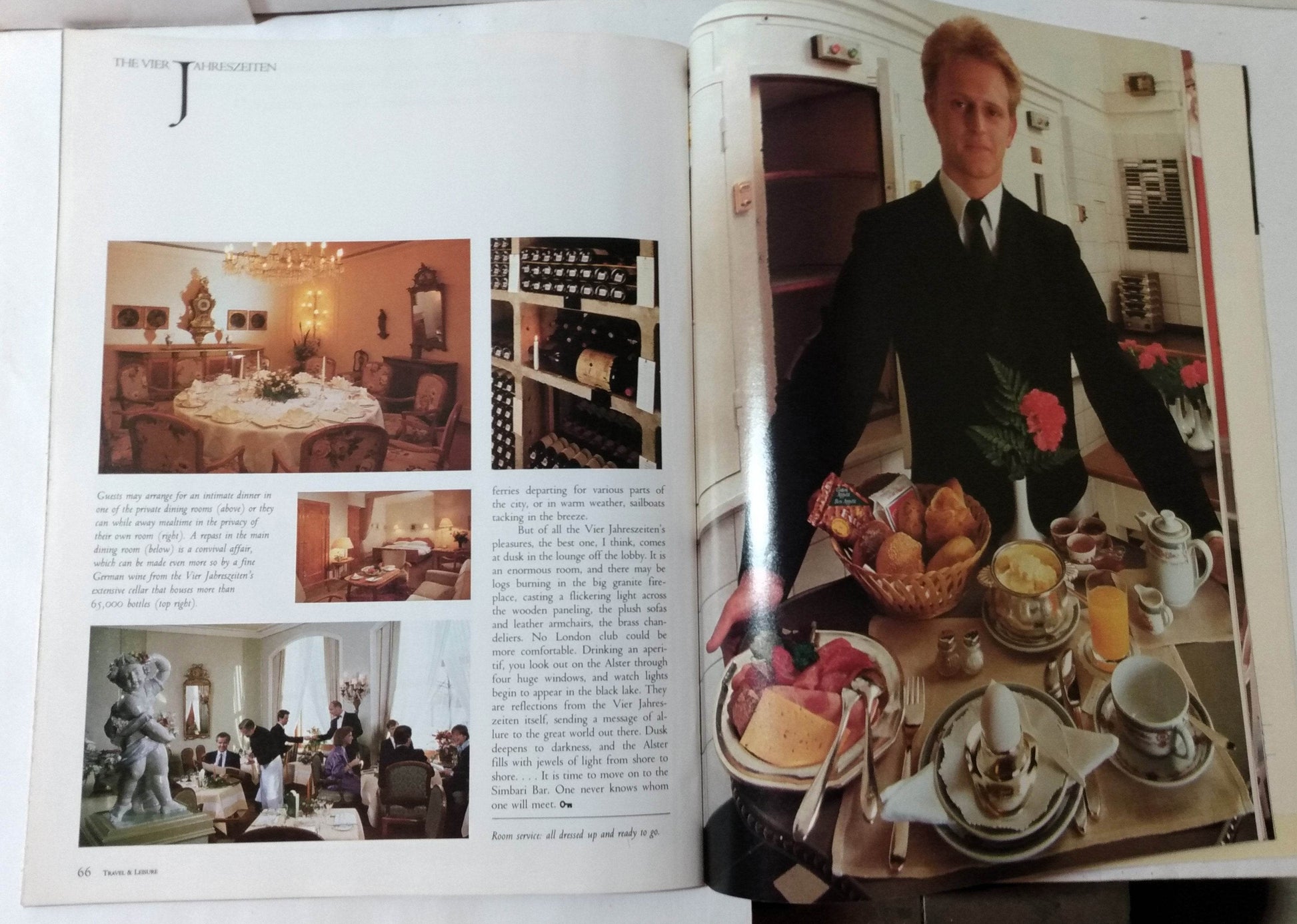 Travel and Leisure Great Hotels Of The World Bonus Issue April 1987 - TulipStuff