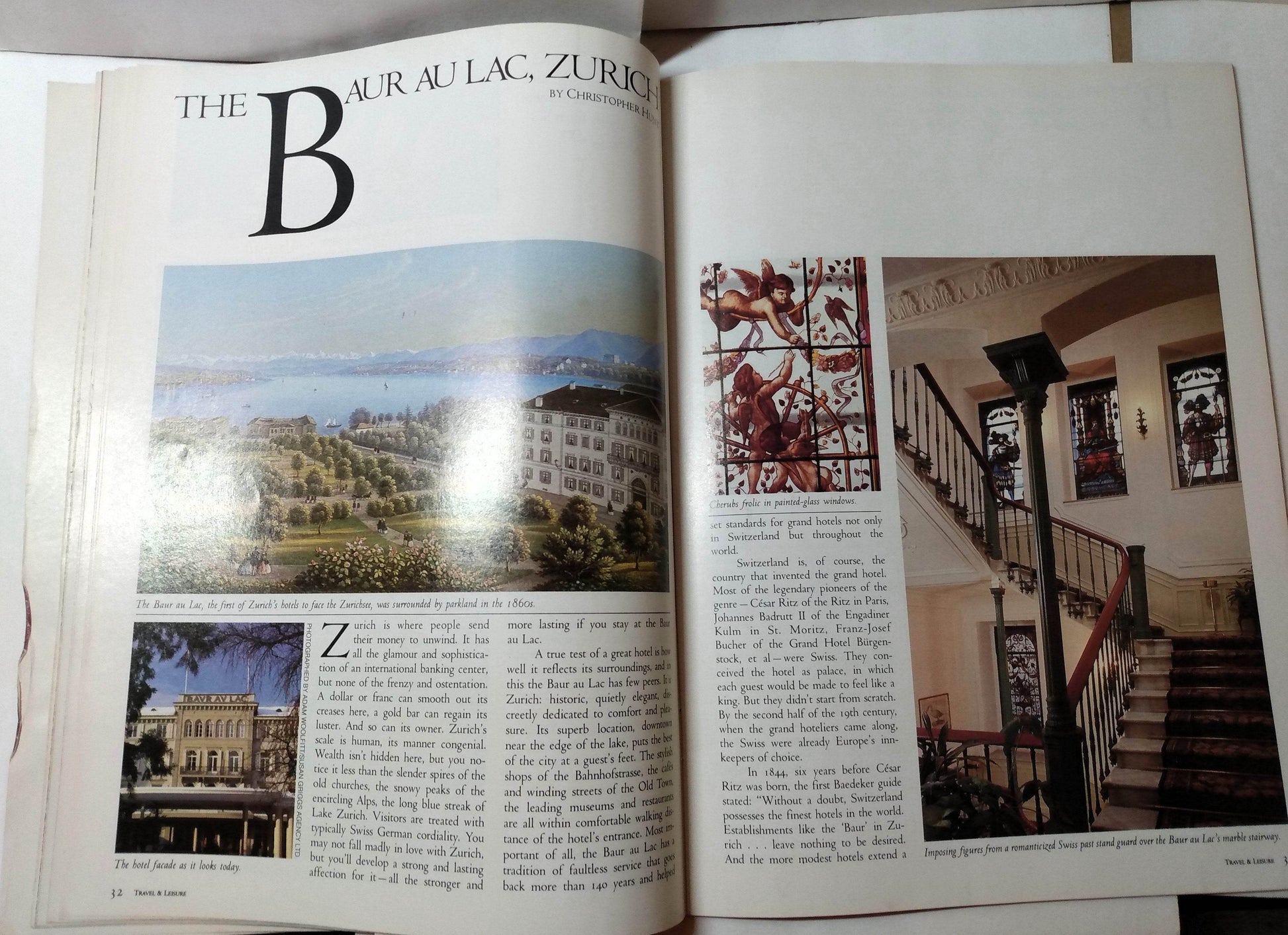 Travel and Leisure Great Hotels Of The World Bonus Issue April 1987 - TulipStuff