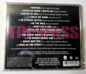 Trespass Motion Picture Soundtrack Album CD 1992 Ice-T Public Enemy - TulipStuff
