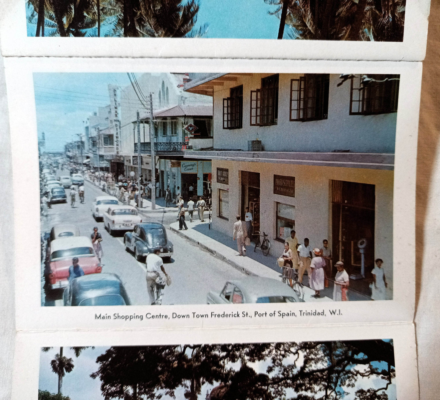 Trinidad Land Of The Humming Bird Late 1950s Postcard Booklet 13 views - TulipStuff