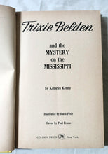 Load image into Gallery viewer, Trixie Belden And The Mystery On The Mississippi Kathryn Kenny 1966 - TulipStuff
