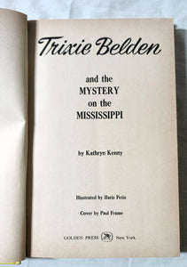 Trixie Belden And The Mystery On The Mississippi Kathryn Kenny 1966 - TulipStuff