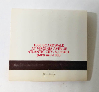 Trump Taj Mahal Casino Resort Atlantic City Vintage Matchbook 1990's - TulipStuff