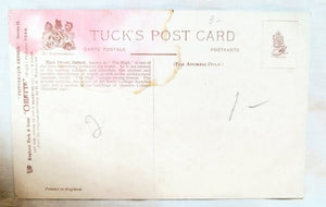 Oxford High Street Raphael Tuck Oilette #7644 Picturesque Oxford 1910 - TulipStuff