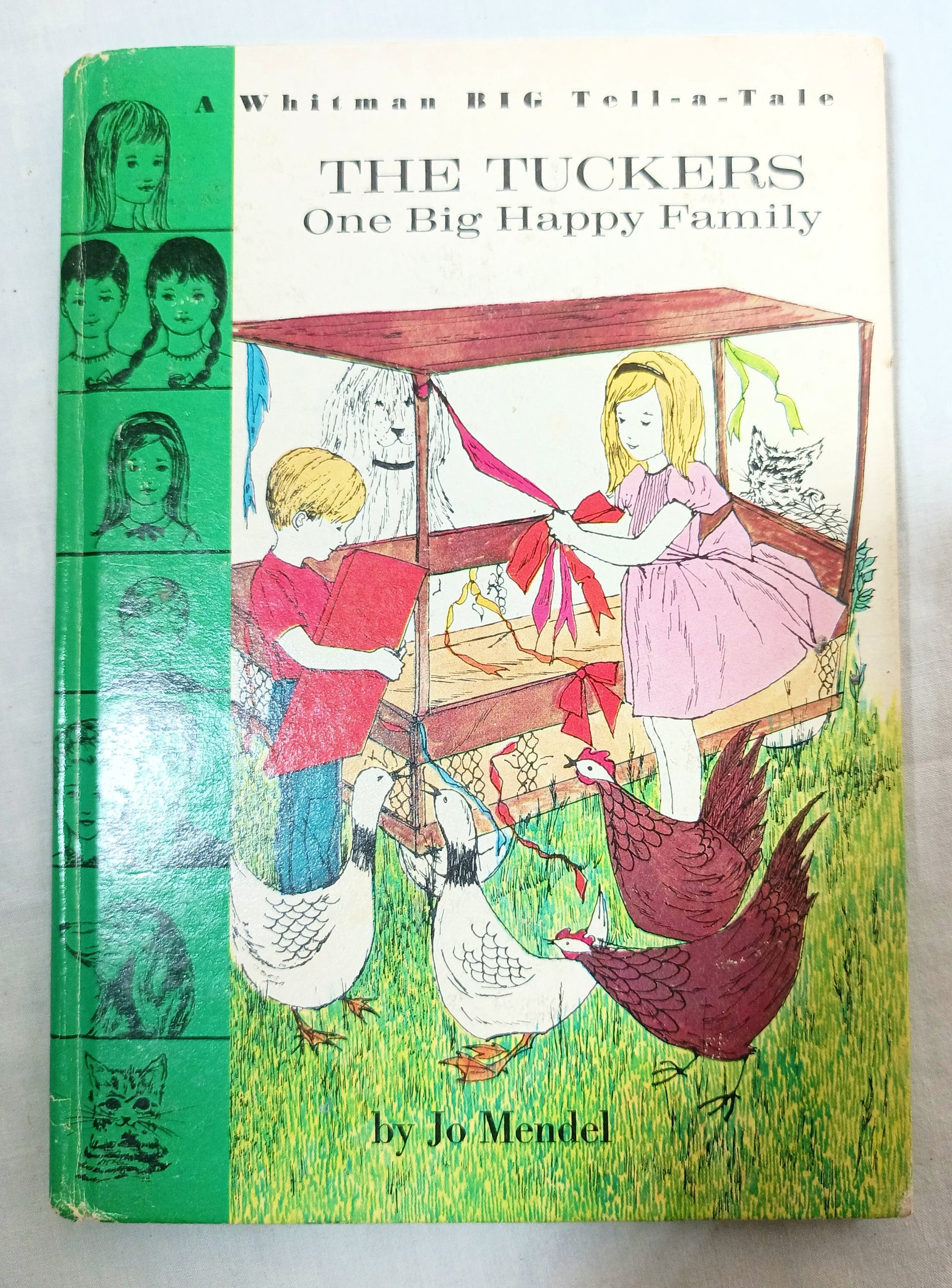 The Tuckers One Big Happy Family Jo Mendel Big Tell-A-Tale 1965 - TulipStuff