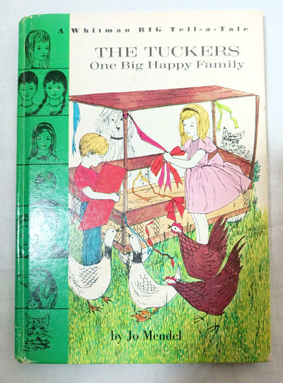 The Tuckers One Big Happy Family Jo Mendel Big Tell-A-Tale 1965 - TulipStuff