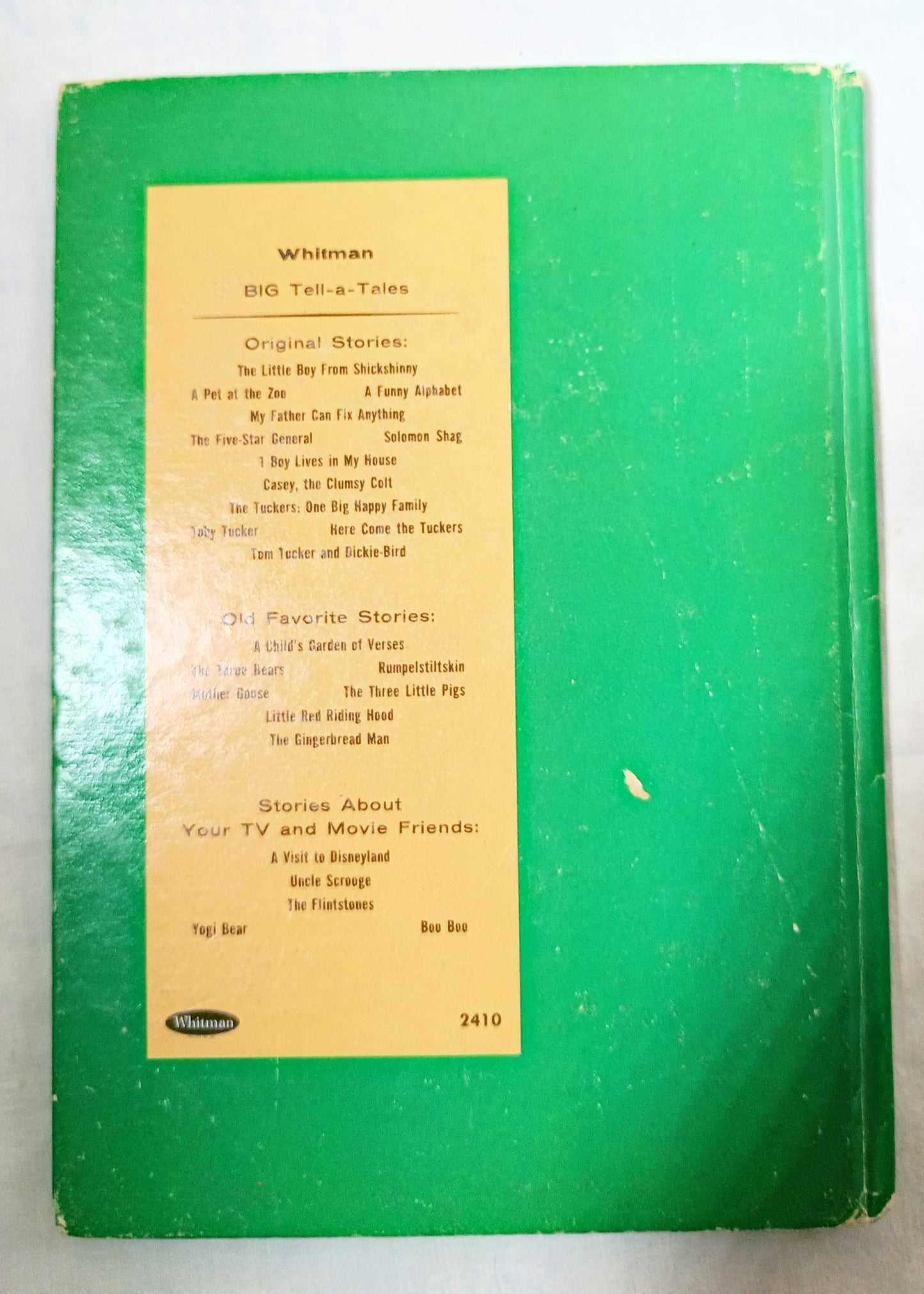 The Tuckers One Big Happy Family Jo Mendel Big Tell-A-Tale 1965 - TulipStuff