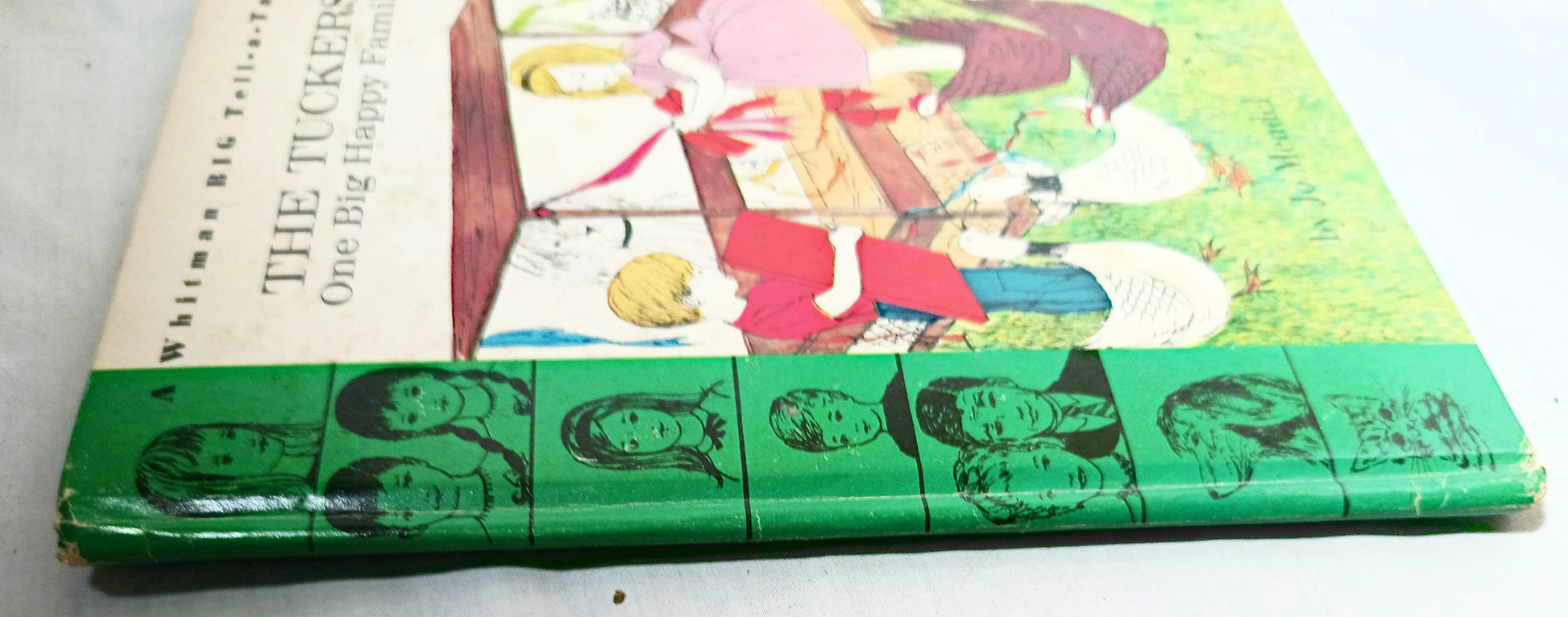 The Tuckers One Big Happy Family Jo Mendel Big Tell-A-Tale 1965 - TulipStuff