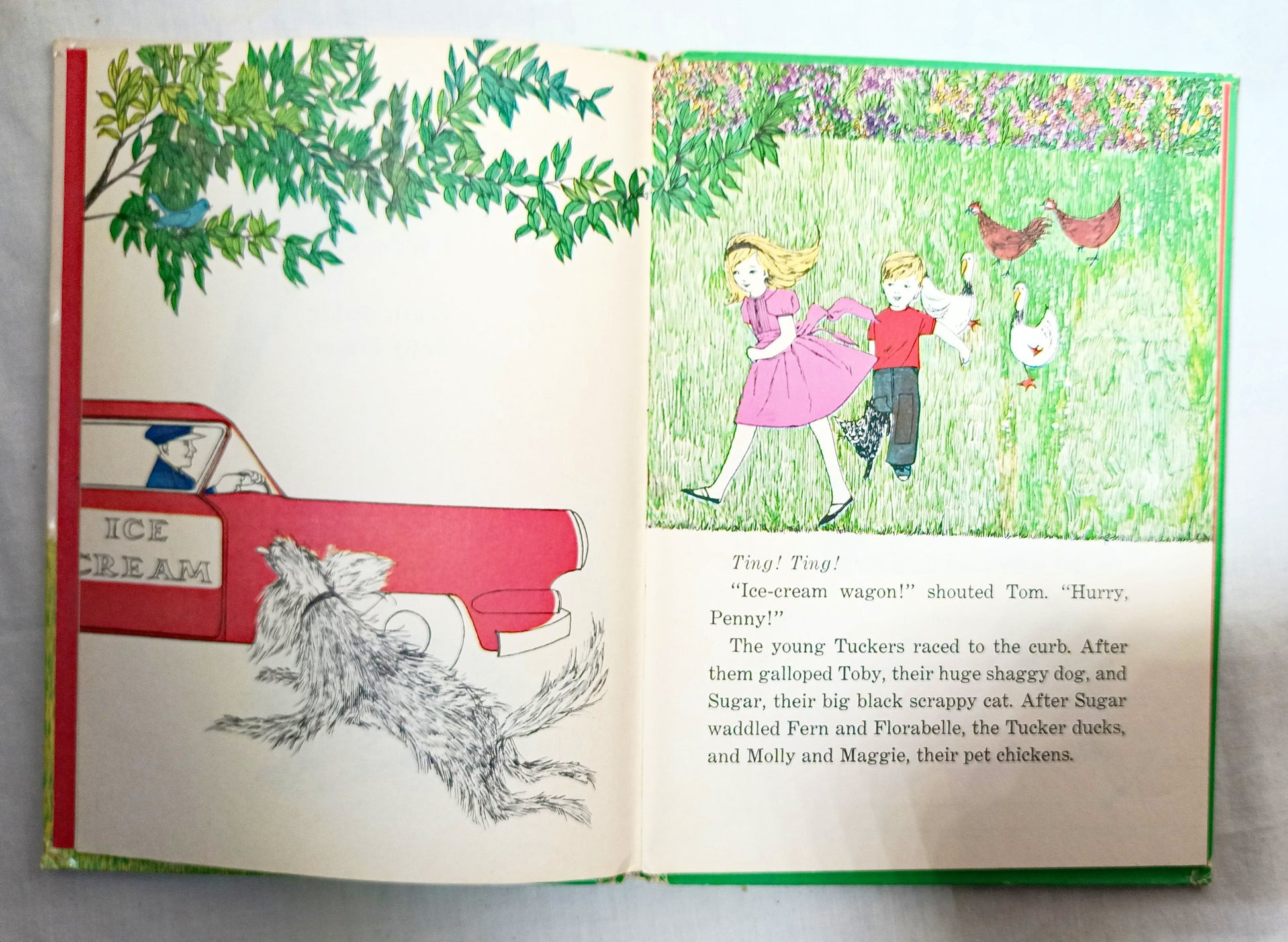 The Tuckers One Big Happy Family Jo Mendel Big Tell-A-Tale 1965 - TulipStuff