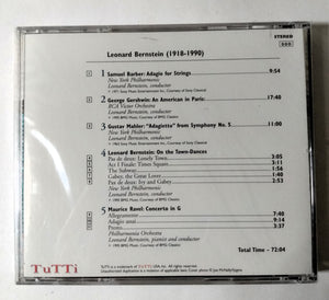 TuTTi Leonard Bernstein Classical Album NY Philharmonic Gershwin 1993 - TulipStuff