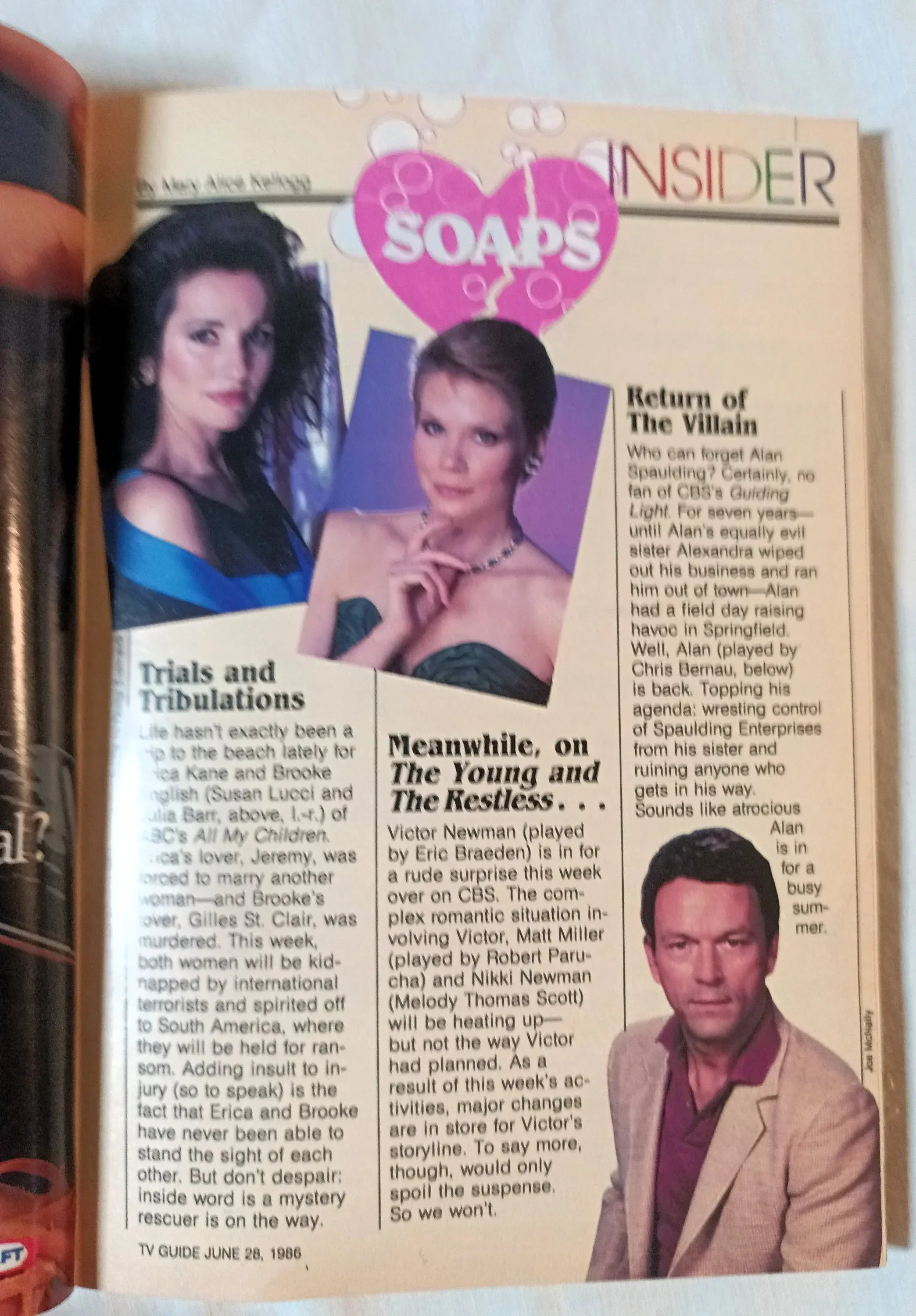 TV Guide Ronald Reagan Morris the Cat Klugman June 28 - July 4