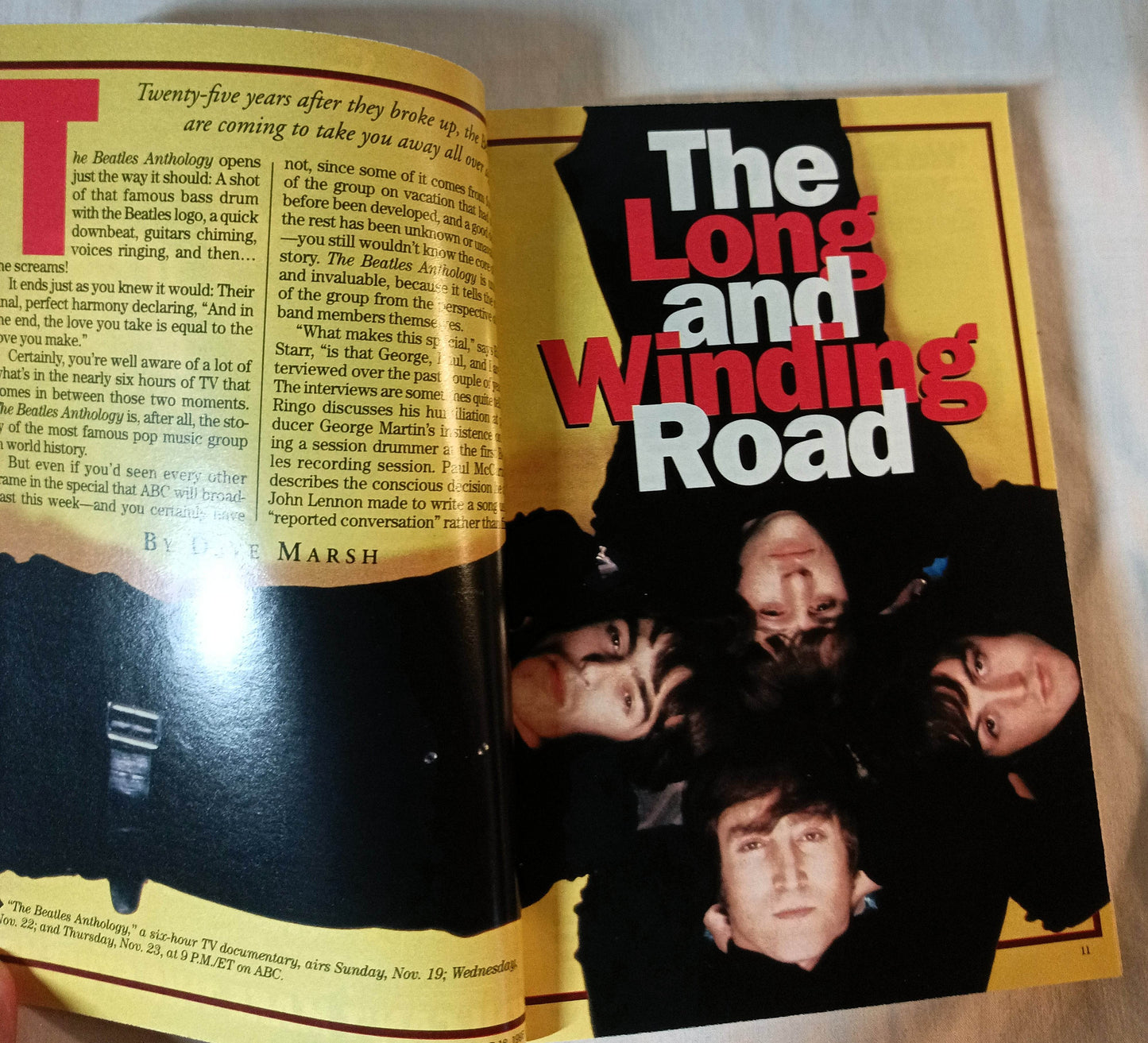 TV Guide Beatles '95 Special Collector's Edition Nov 18-24 1995 - TulipStuff