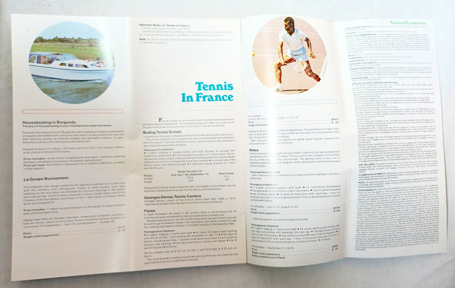 TWA Trans World Airlines Destination France Tour Brochure 1977 - TulipStuff