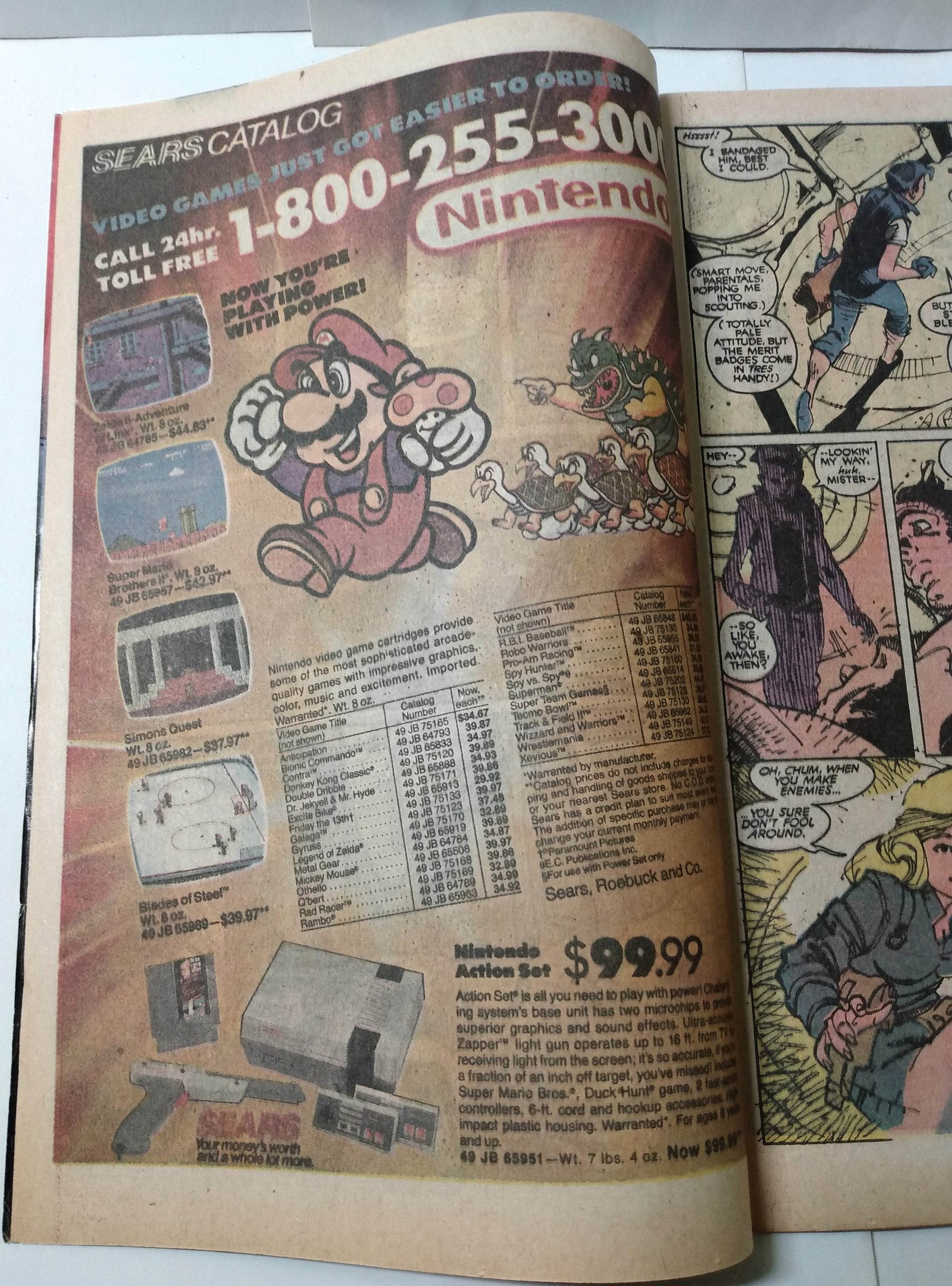 Uncanny X-Men Issue #252 Comic Book November 1989 Marvel Comics Reavers - TulipStuff