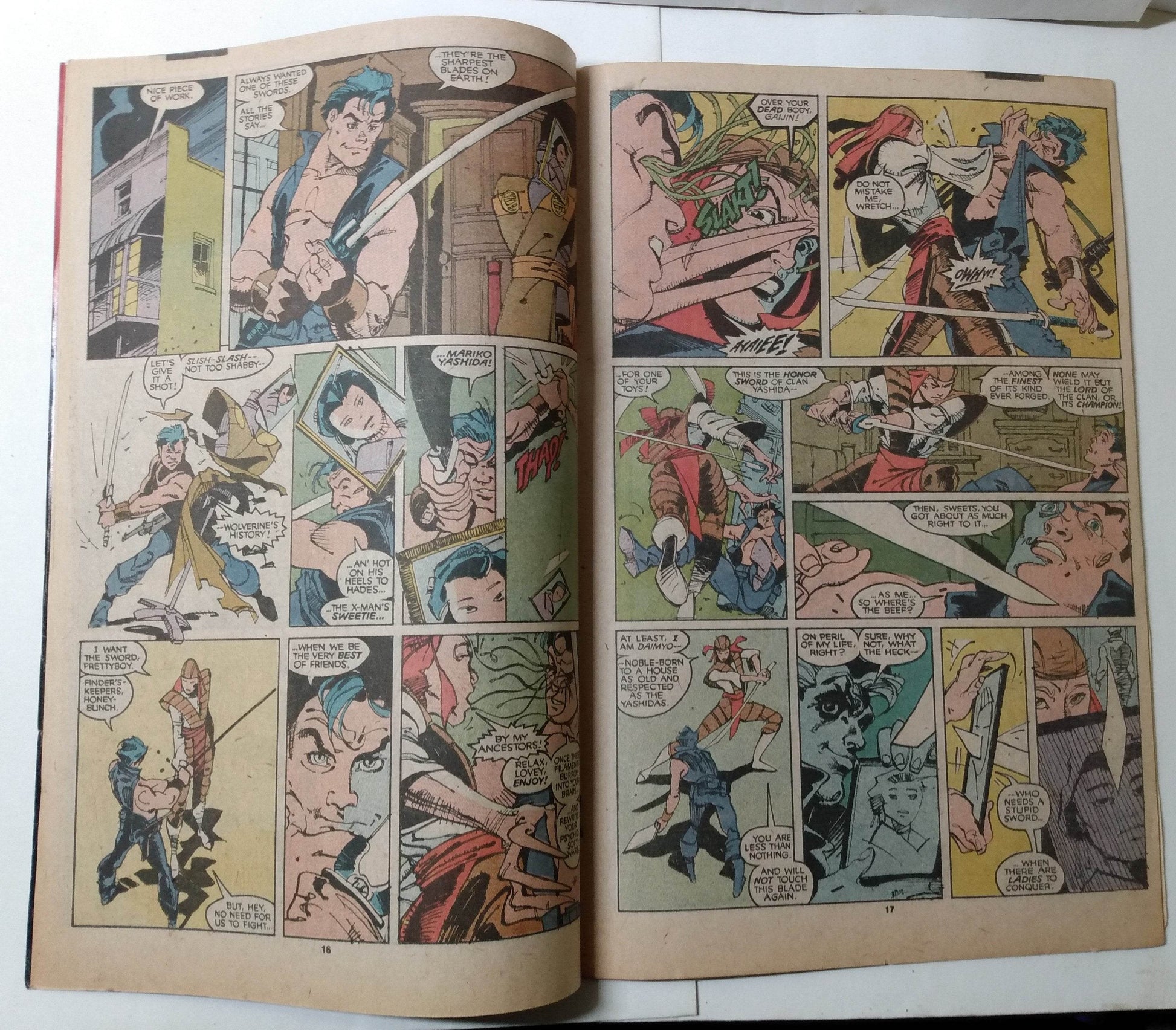 Uncanny X-Men Issue #252 Comic Book November 1989 Marvel Comics Reavers - TulipStuff