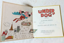 Load image into Gallery viewer, Underdog William Johnston Whitman Tell-A-Tale Hardcover 1966 - TulipStuff
