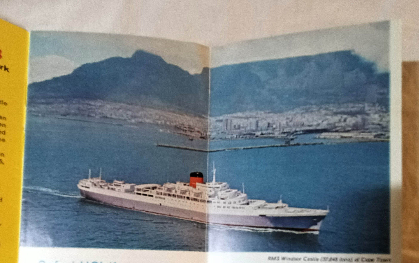 Union-Castle Line 1963 African Sea Safaris Shore Excursions Brochure - TulipStuff