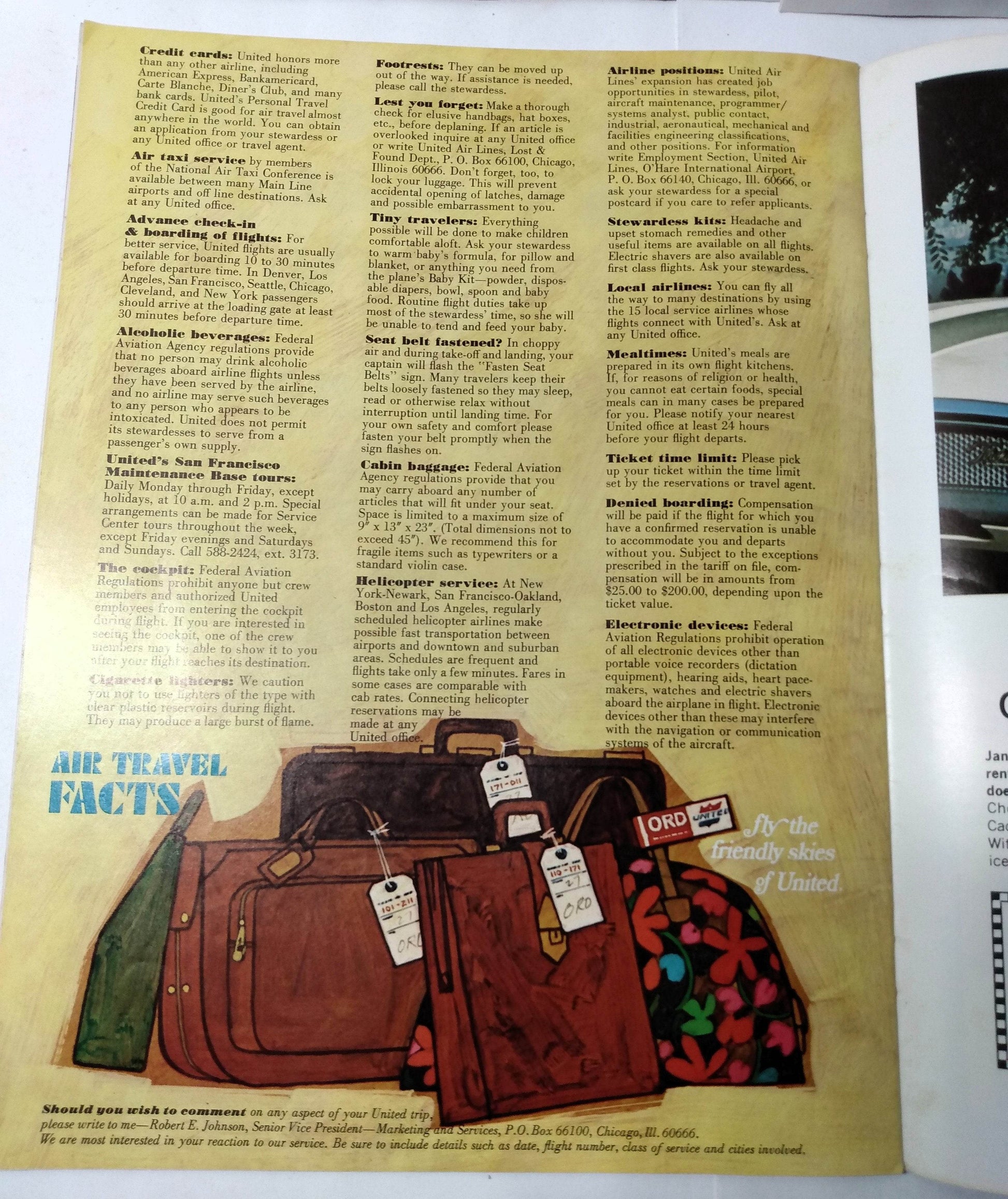 United Airlines Mainliner Inflight Magazine Special Air Freight Issue July 1968 - TulipStuff