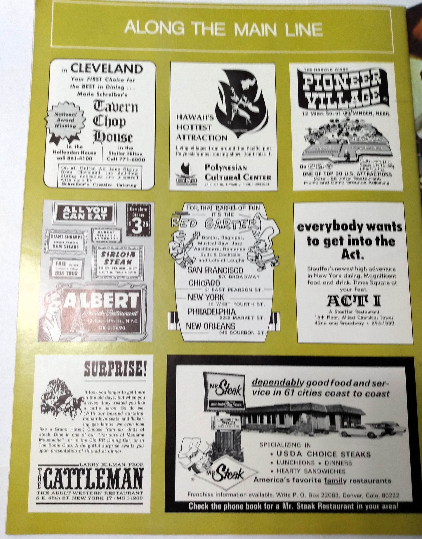 United Airlines Mainliner Inflight Magazine Special Air Freight Issue July 1968 - TulipStuff