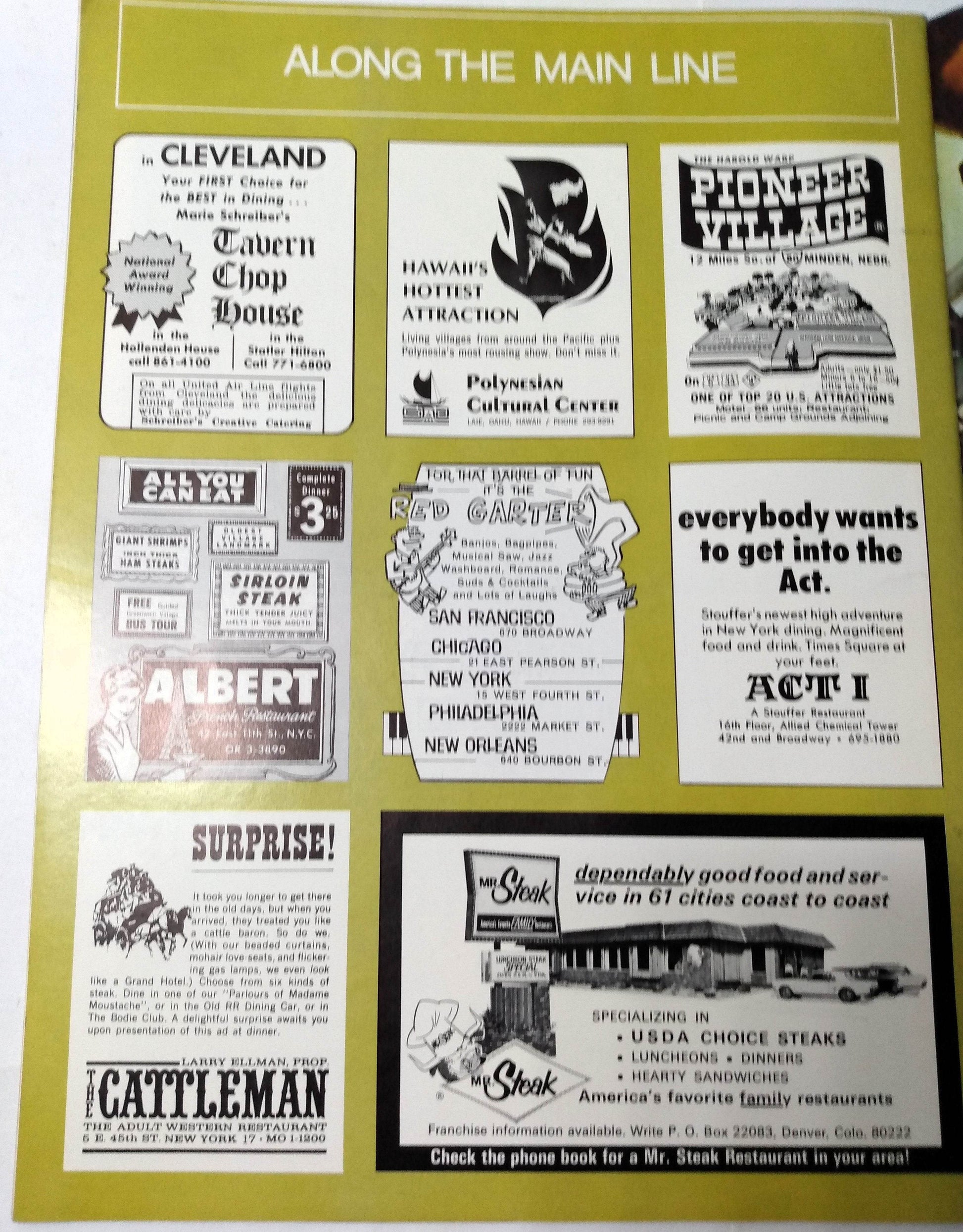 United Airlines Mainliner Inflight Magazine Special Air Freight Issue July 1968 - TulipStuff