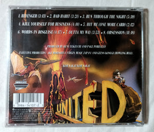 United No IQ Japanese Thrash Album CD Metal Blade 1996 - TulipStuff