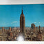 Uptown Skyline Empire State Building RCA Building Manhattan NYC 1950's - TulipStuff