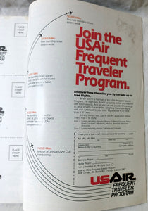 US Air Inflight Magazine Salute To Summer July 1985 - TulipStuff