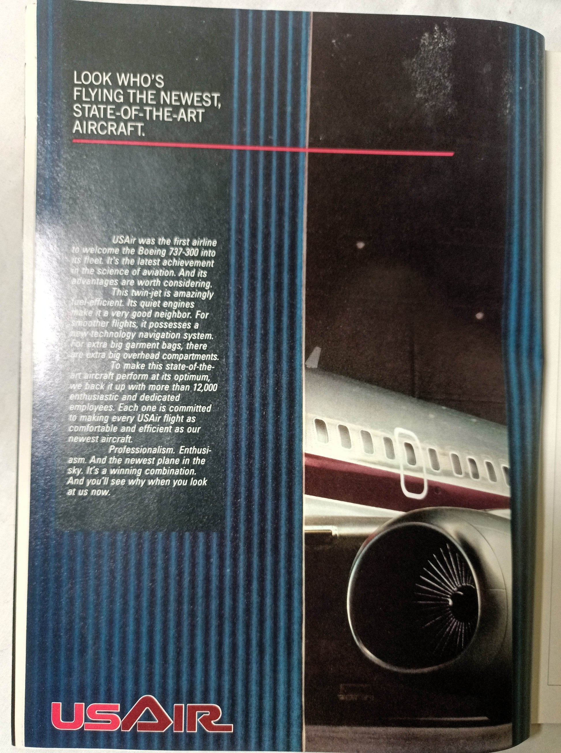 US Air Inflight Magazine Salute To Summer July 1985 - TulipStuff