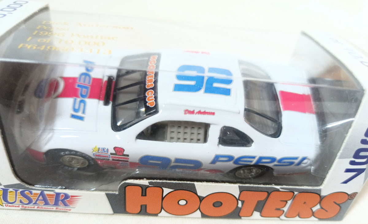 Action USAR Hooters Racing Dick Anderson #92 Pepsi 1996 Pontiac - TulipStuff