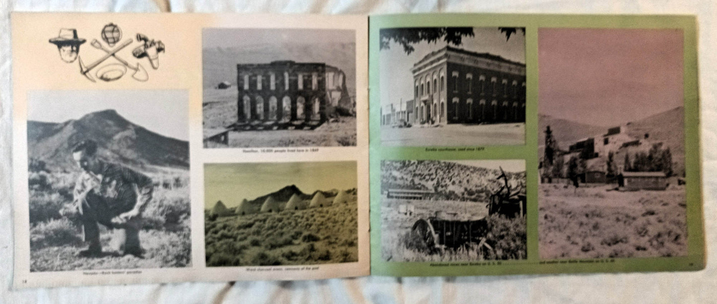 Vacation Guide To Nevada Visitors Photo Booklet 1959 - TulipStuff