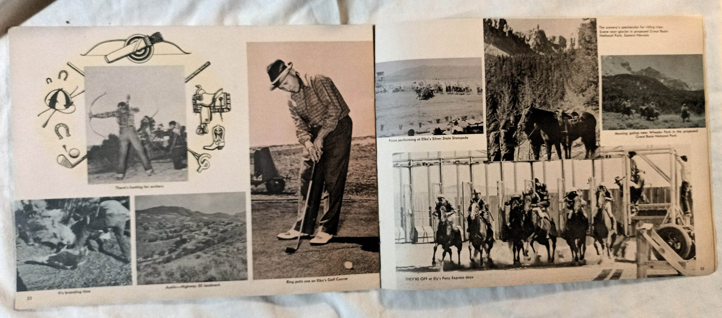 Vacation Guide To Nevada Visitors Photo Booklet 1959 - TulipStuff