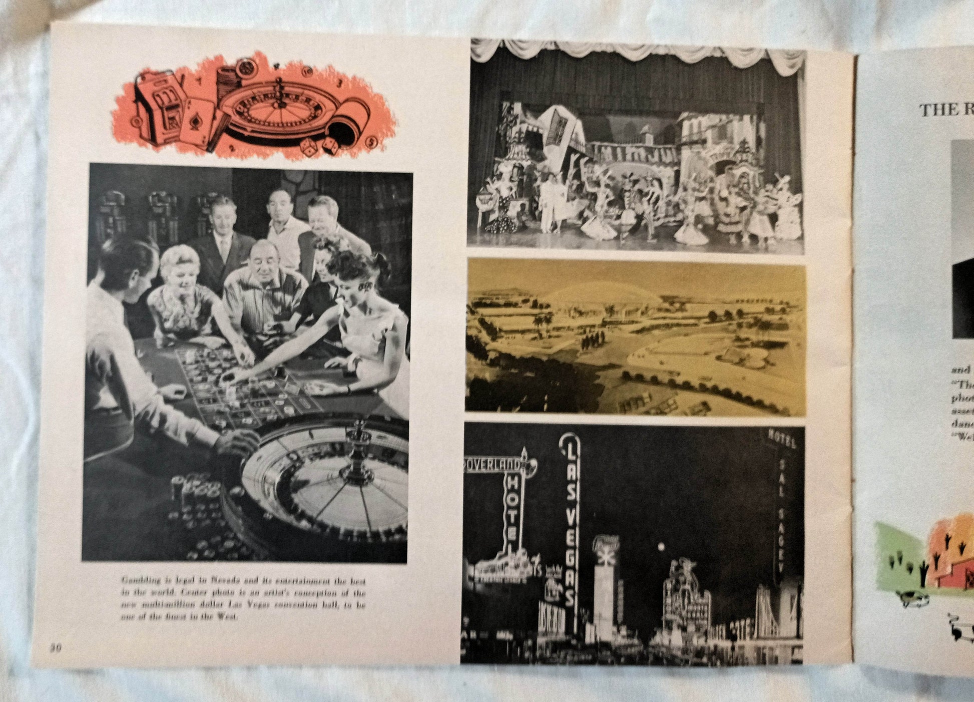 Vacation Guide To Nevada Visitors Photo Booklet 1959 - TulipStuff