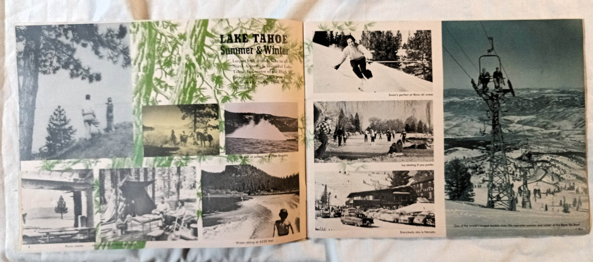 Vacation Guide To Nevada Visitors Photo Booklet 1959 - TulipStuff