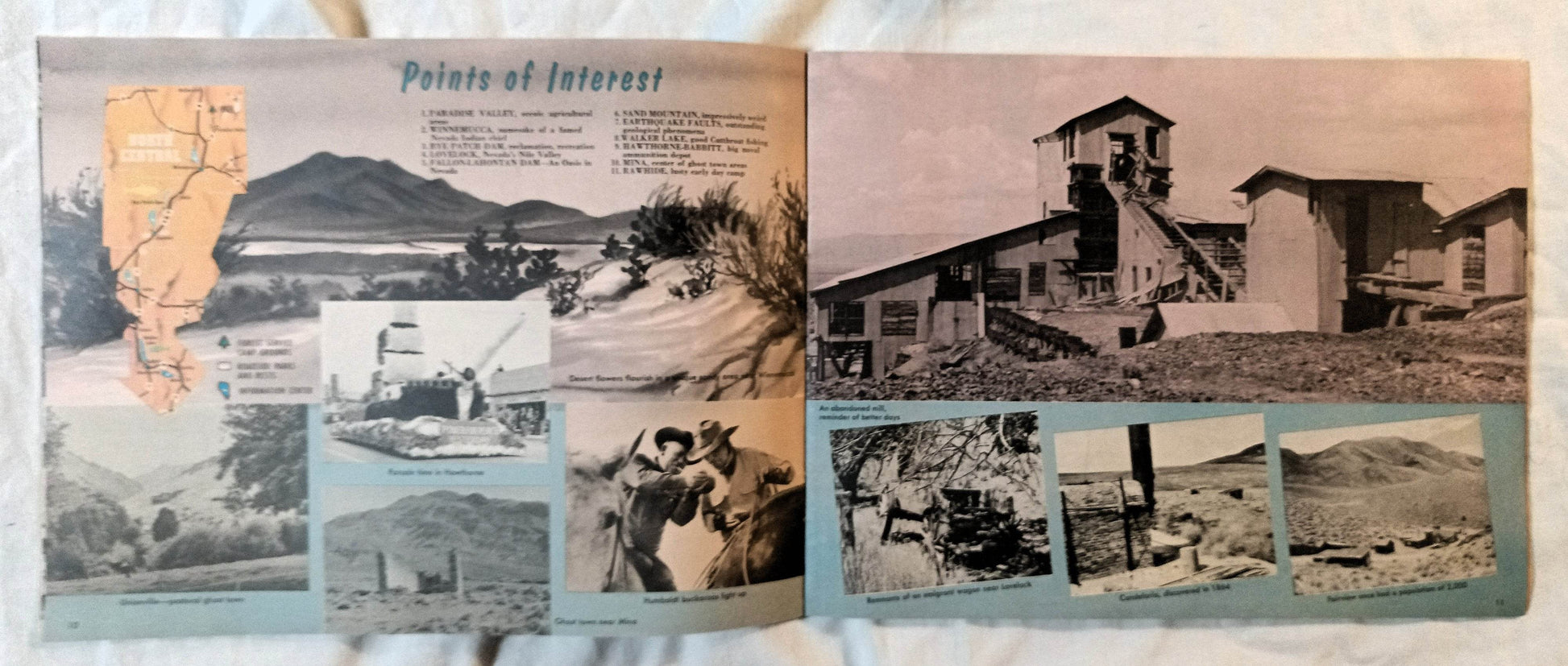 Vacation Guide To Nevada Visitors Photo Booklet 1959 - TulipStuff