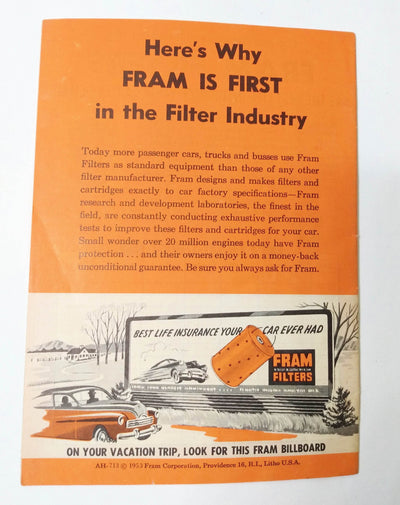 Vacationland America Southwest Tour John Cameron Swayze Fram 1953 - TulipStuff