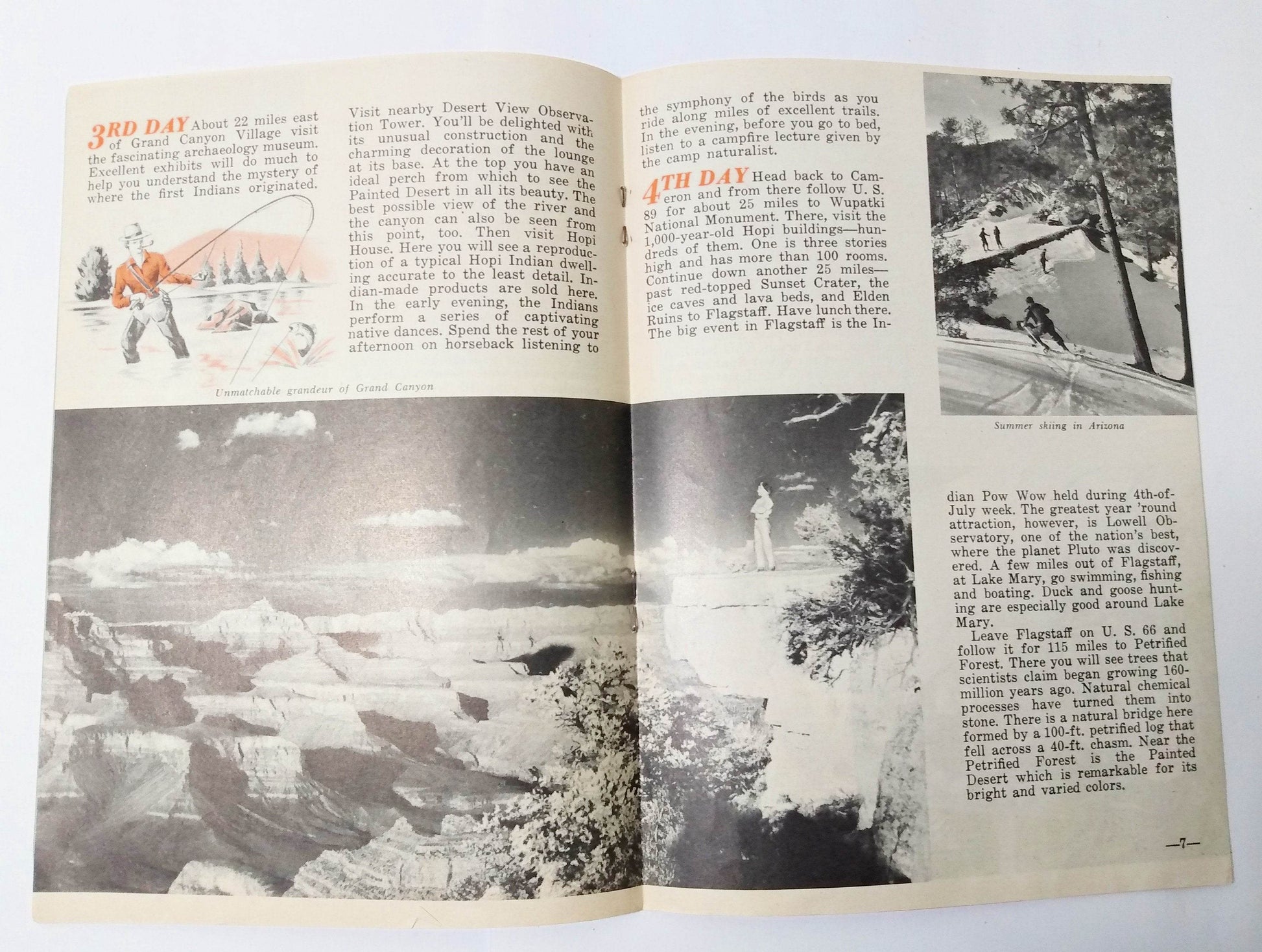 Vacationland America Southwest Tour John Cameron Swayze Fram 1953 - TulipStuff