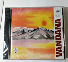 Load image into Gallery viewer, Dr Chitti Babu Vandana Indian Classical Hindustani Padmini CD 1995 - TulipStuff
