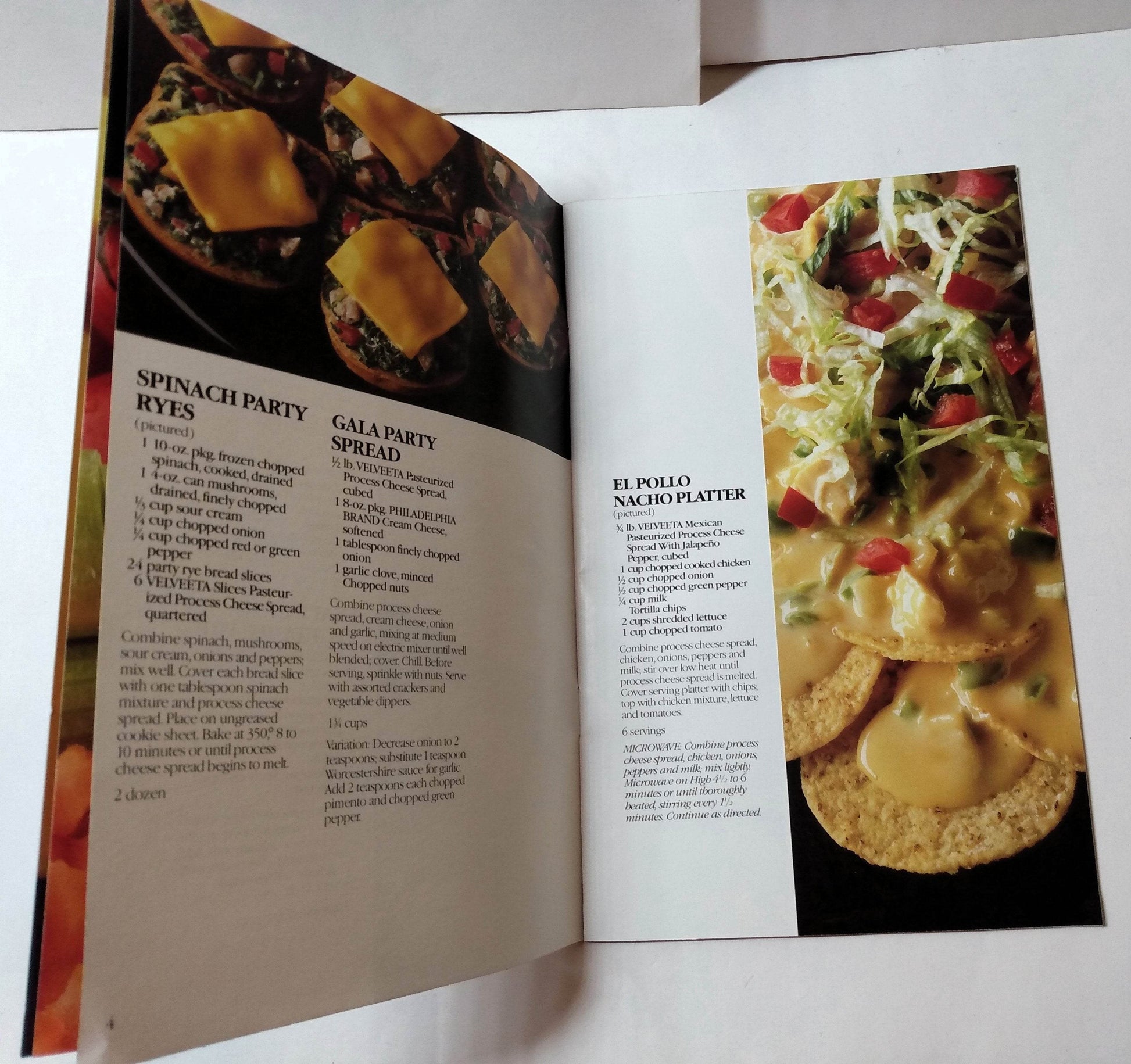 Fresh Ideas From Velveeta All Easy And Extra Cheesy Recipe Booklet 1986 - TulipStuff